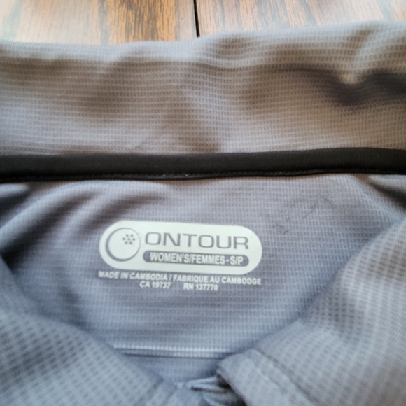 On Tour Web Tech Golf Polo. S - Picture 4 of 7